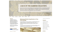 Desktop Screenshot of blog.dabbiericollection.com